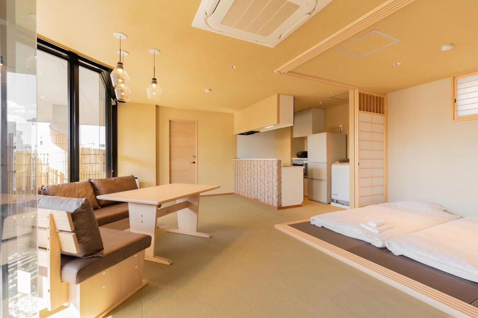 東瀛stays 6階 ゆったり庭付きワンフロア部屋 Ósaka Exteriér fotografie