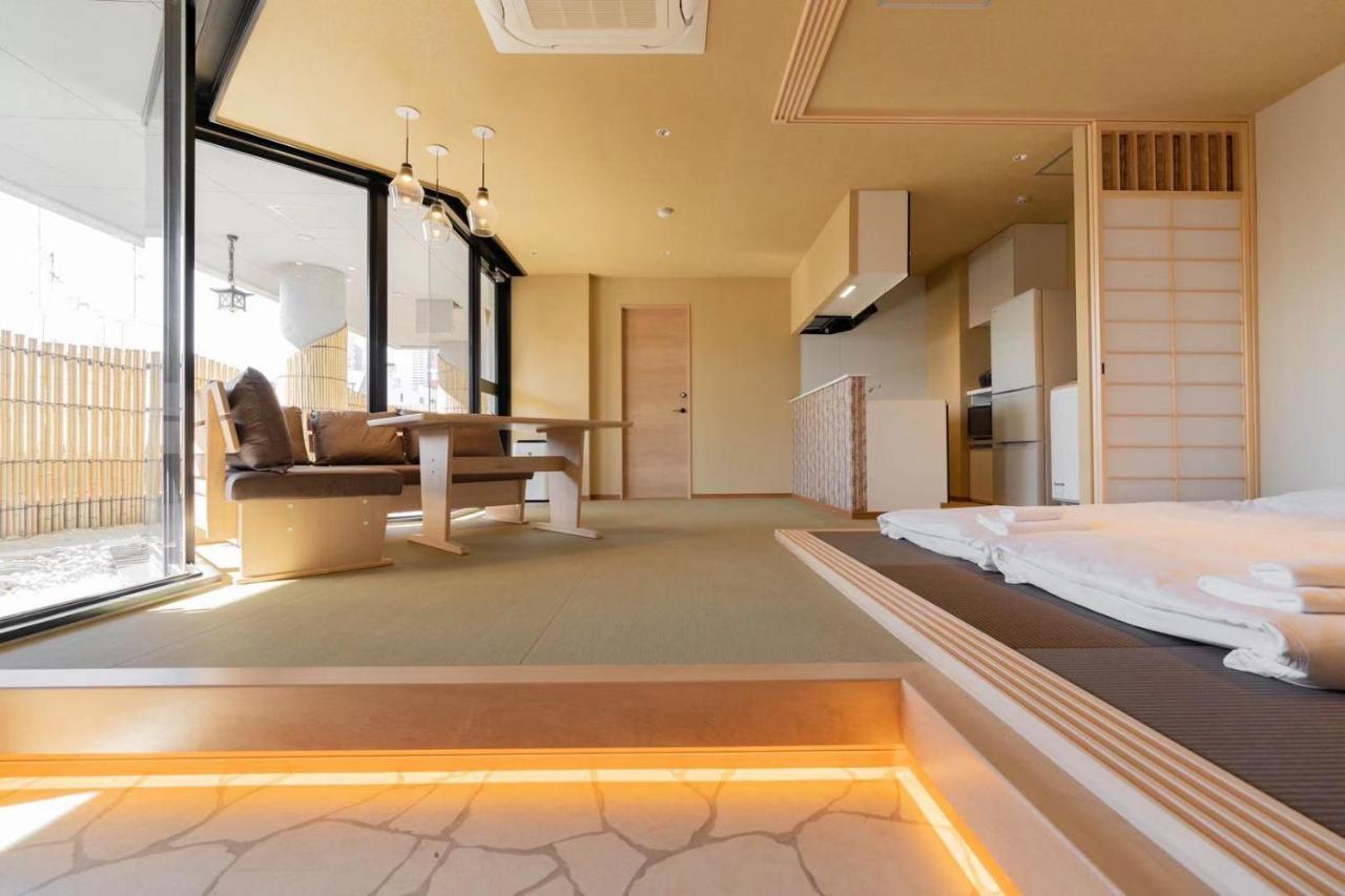 東瀛stays 6階 ゆったり庭付きワンフロア部屋 Ósaka Exteriér fotografie